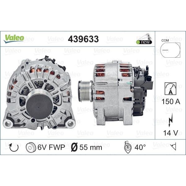 VALEO 439633 Alternatör Mazda II 