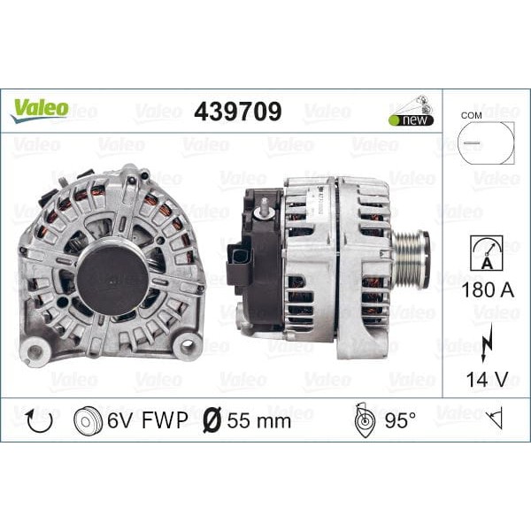 VALEO 439709 Alternatör Bmw 