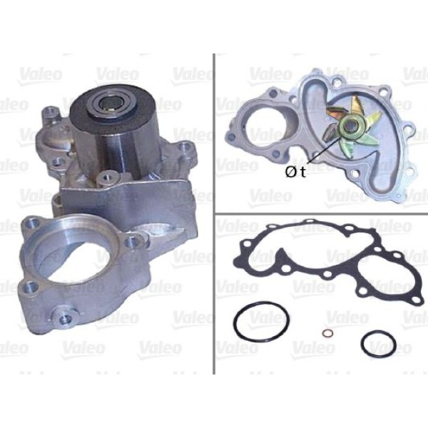 VALEO 506543 Su Pompası Toyota Avensis