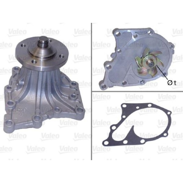 VALEO 506625 Su Pompası Toyota
