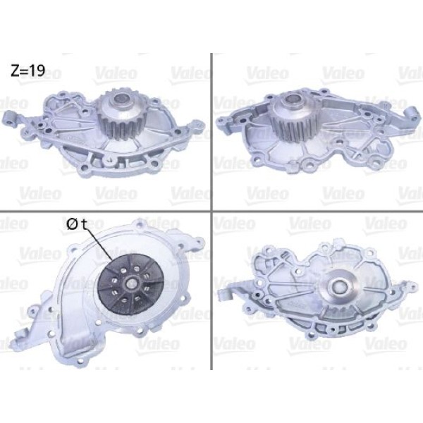 VALEO 506637 Devirdaim Su Pompası Laguna I Safrane Espace III 2.2 Dt