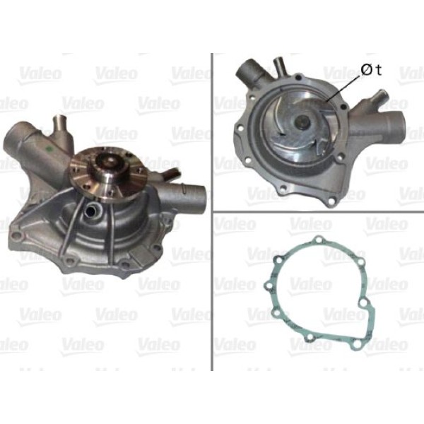 VALEO 506650 Su Pompası Mercedes