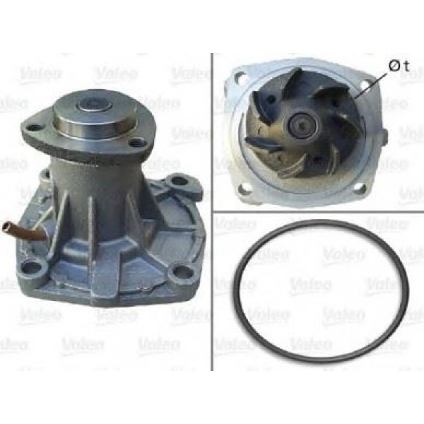 VALEO 506692 Devirdaim Su Pompası 155 164 / Frontera A / 800 2.5 Td 71Mm 