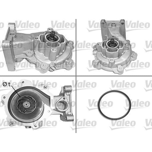 VALEO 506693 Devirdaim Su Pompası Mondeo III Transit 00-06 2.0 TDCI