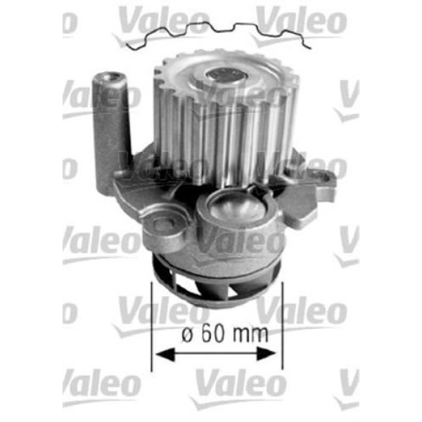 VALEO 506701 Devirdaim Su Pompası Polo / Cordoba Ibiza / Fabia 1.9 Sdı 