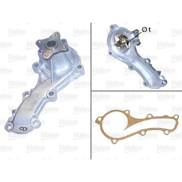 VALEO 506705 Devirdaim Su Pompası Primera P12 Primera P11 Almera 1.6 1.5 16V 1.8 16V