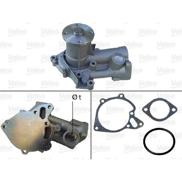 VALEO 506778 Devirdaim Su Pompası H100 Mınıbüs 94- / L200 L300 2.5D
