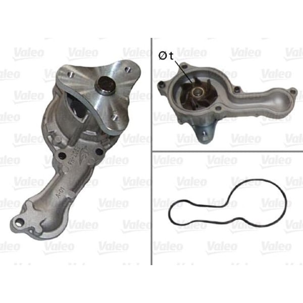 VALEO 506812 Devirdaim Su Pompası Civic 07- City 05- Jazz 02- 1.4 