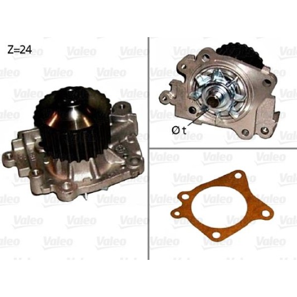 VALEO 506835 Su Pompası Mitsubishi Carisma 1.8 / Colt 1.6 / Lancer 1.6 