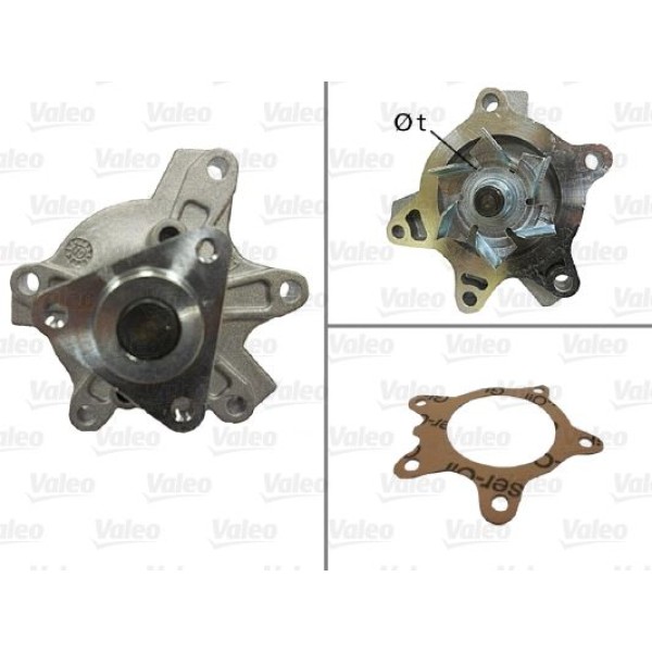 VALEO 506848 Devirdaim Su Pompası Yaris 99- 1.3 1.5 1.6 