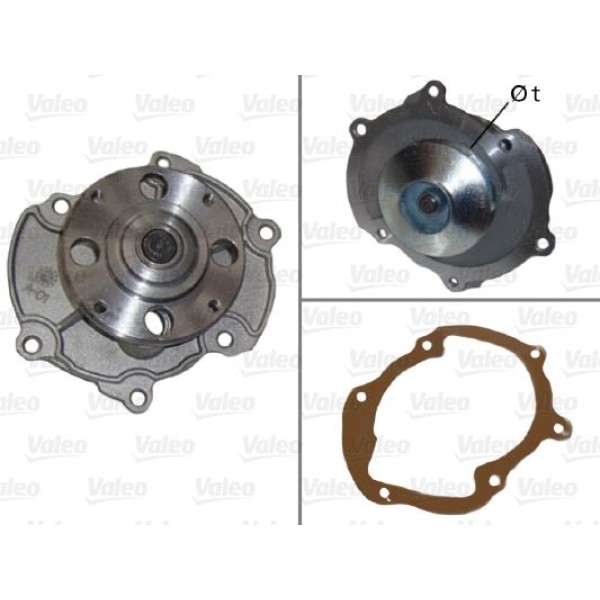VALEO 506866 Su Pompası Saab 9-3 Vectra