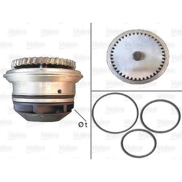 VALEO 506877 Devirdaim Su Pompası Lt28 Lt35 Lt46 II 2.8 TDI