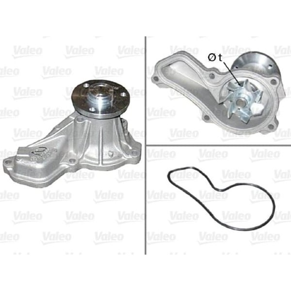 VALEO 506895 Su Pompası Honda Civic Vıı Hatchback 1.8 