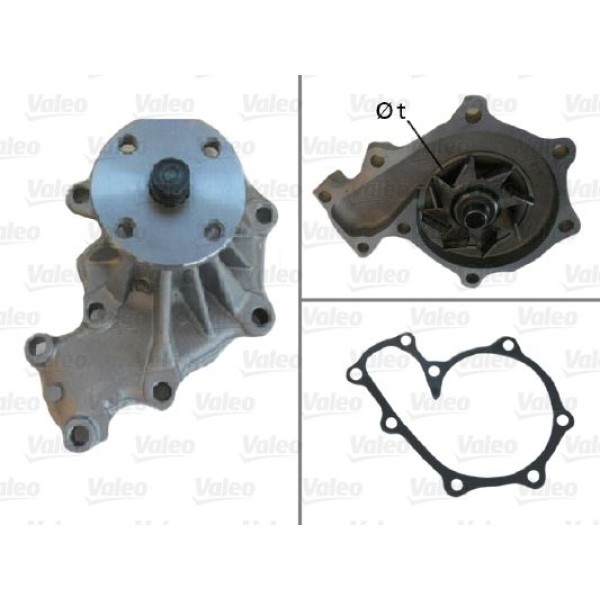 VALEO 506898 Su Pompası Mazda B-Serıe 2.5D - Ford Rang 