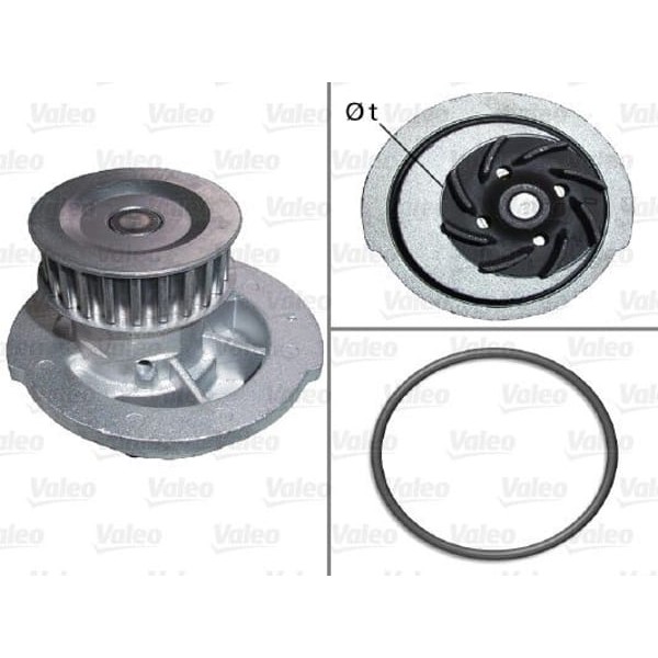 VALEO 506953 Su Pompası Daewoo Rezzo 1.8 İ Su Pompası Binek 