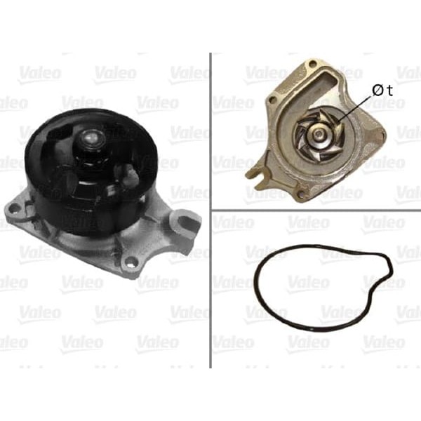 VALEO 506973 Su Pompası Mazda 2 1.2 /3 1.6 / 1.4 