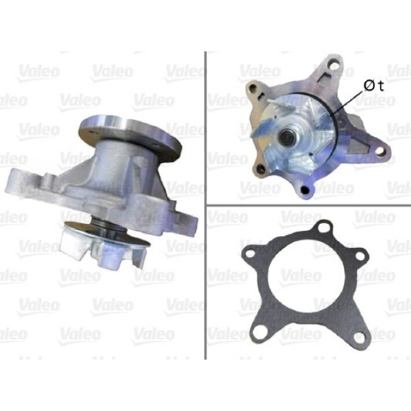 VALEO 506977 Devirdaim Su Pompası İ20 08- İ30 08- / Ceed 07- 1.4 1.6 