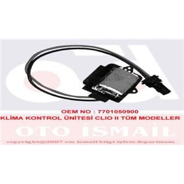 VALEO 509886 Kalorifer Rezistansı CLIO II 