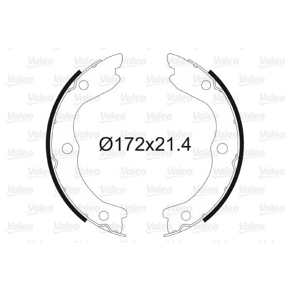 VALEO 564177 El Fren Balatası Nissan X-Traıl Pabuçlu Fren Balatası Binek