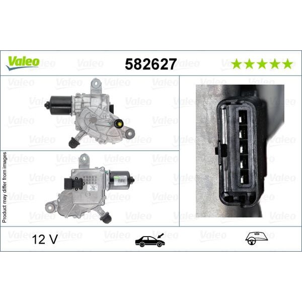 VALEO 582627 Silecek Motoru Cıtro N C4 Silecek Motoru Binek 