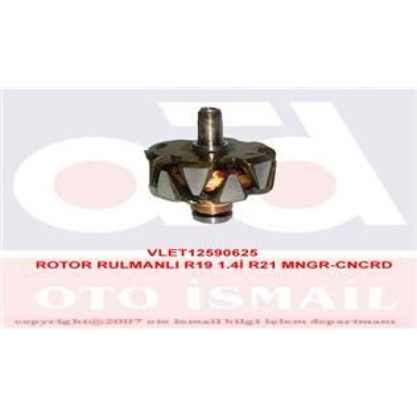 VALEO 590625 Alternatör Rotoru R19 R21 Manager 1.4İe