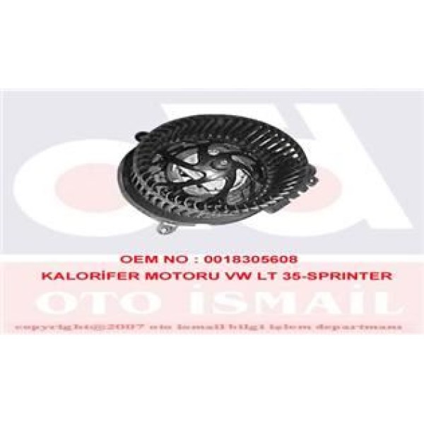 VALEO 698381 Kalorifer Motoru Lt35 II 96- / Sprinter 96- 