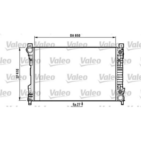 VALEO 732741 Su Radyatörü Mercedes C W203 