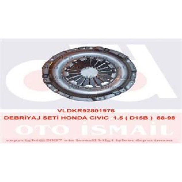 VALEO 801976 Debriyaj Seti Civic 1.5 D15B 88-98 Ha100H 