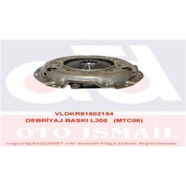 VALEO 802154 Debriyaj Baskısı L300 Mtc06 