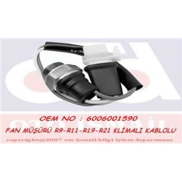 VALEO 819782 Fan Müşürü 82C° Renault 9 R11 R19 R21 Concorde Ac 