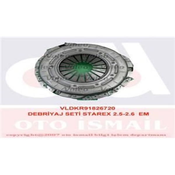 VALEO 826720 Debriyaj Seti H100 Kamyonet Starex 2.5 2.6 Em Hd104Kıt