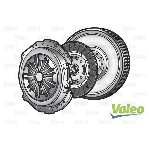 VALEO 835189 Set 4P Debriyaj Takımı (Volanlı) Ford Focus II 1.6 TDCI