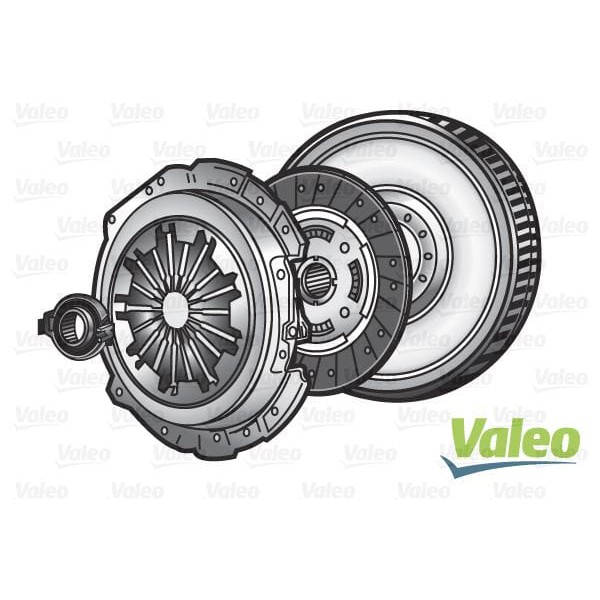 VALEO 845179 Set 4P Debriyaj Seti (Volanlı) P208-P308-P3008-P5008-C4-D54-D55-C4 Picasso (Oynar Göbek
