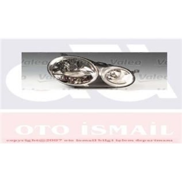 VALEO 88183 Far Sol - Sinyal Polo 02 Elektrikli H7-H1 