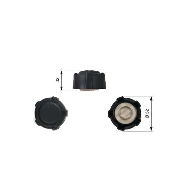 VERNET RC0016 Radyatör Yedek Su Depo Kapağı CLIO III IV Kangoo Megane II III Fluence Latitude Trafic 