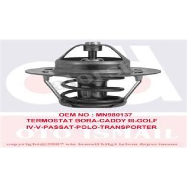 VERNET TH627687 Termostat Bora Caddy Golf Passat Polo T5 Sharan Octavia Fabia Toledo Ibiza Cordoba A