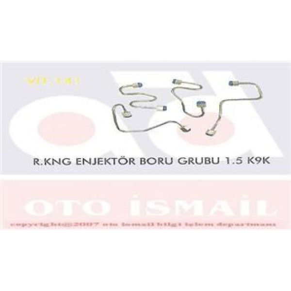 VITESSE 141 Enjektör Borusu Grubu Kangoo 1.5 DCI