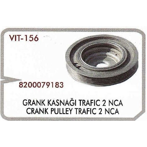 VITESSE 156 Krank Kasnağı Laguna II Trafic II 1.9 DCI