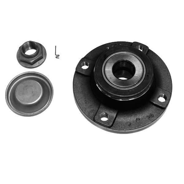 VOE VHB2224 Arka Teker Rulmanı P307-C4 00-06 1,4-16V-1,6HDI-2,0HDI (25×129×58,9) Absli 4Bijon 