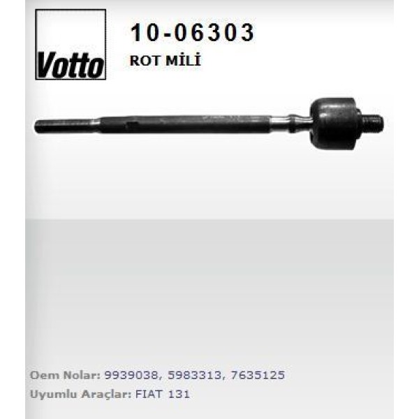 VOTTO 1608437 Rot Mili Murat 131 SLX Hidrolik 