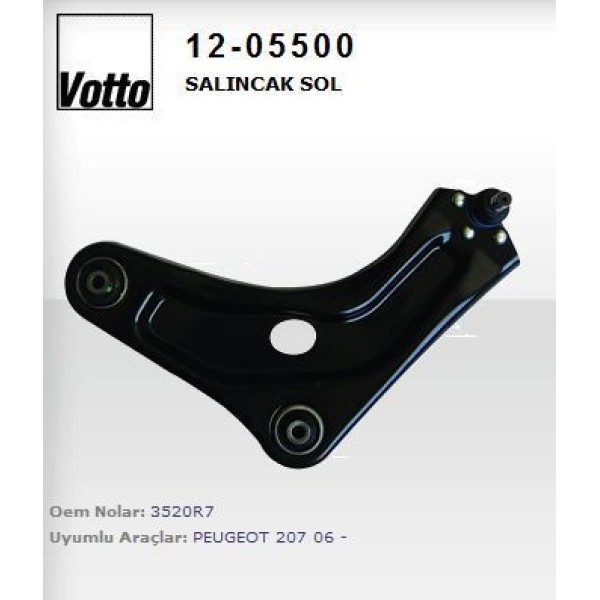 VOTTO 1315209 Salıncak Sol 207 06- / C3 Picasso Rotilli 