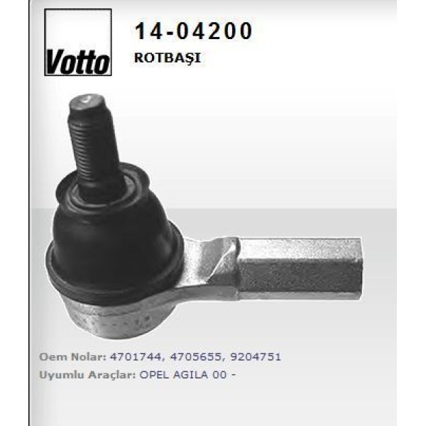 VOTTO 14-4200 Rot Başı Agila 00- 
