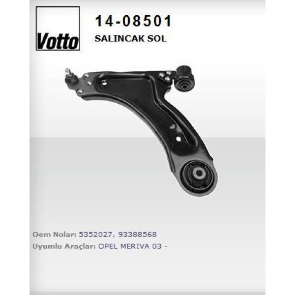 VOTTO 14-8501 Salıncak Sol Merıva 03- Merıva A