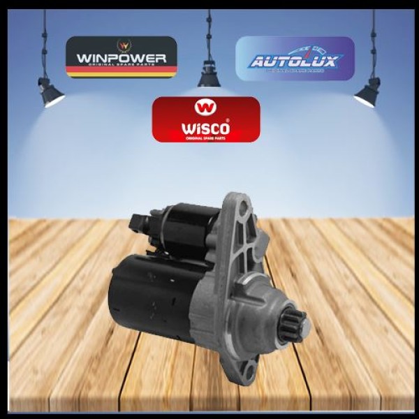 WISCO 02T911023G Marş Motoru Skoda Fabia Golf5 Jetta Polo Azq Bme Bbz Bts 