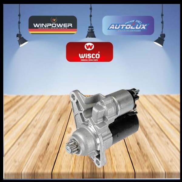 WISCO 02T911023R Marş Motoru Skoda Fabia Golf Jetta Octavia 1.2 1.4 Azq 