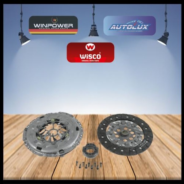 WISCO 06F141015B Debriyaj Seti VW Caddy T5 Golf5 1.9TDI Bjb Axb 04 - 