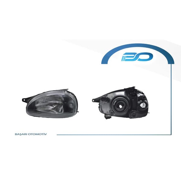 WISCO 1216489S Far Sağ Siyah Opel Corsa B 93-00