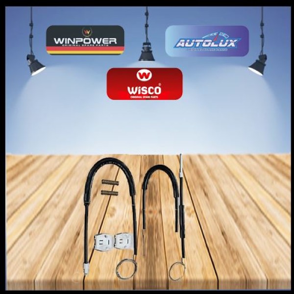 WISCO 125 Cam Kriko Tamir Takımı Ön Sol VW Golf 5 Jetta 05-09 