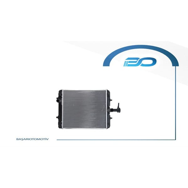 WISCO 1330.P4 Su Radyatörü Brazıng Mt 375X328X16 Mm Citroen C1/P107 1.0I 05-