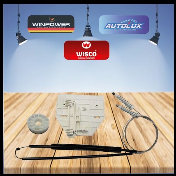 WISCO 1422 Cam Kriko Tamir Takımı Arka VW Touareg 03-10 